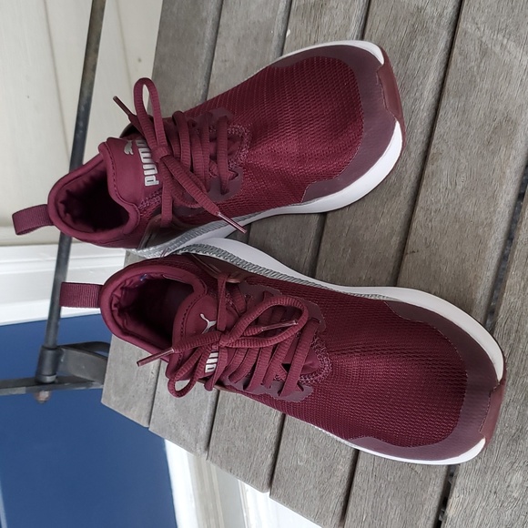 Puma Pacer Next Cage 368066 02 T Foam Women's Maroon Sneakers - Size 5.5 - Picture 2 of 10